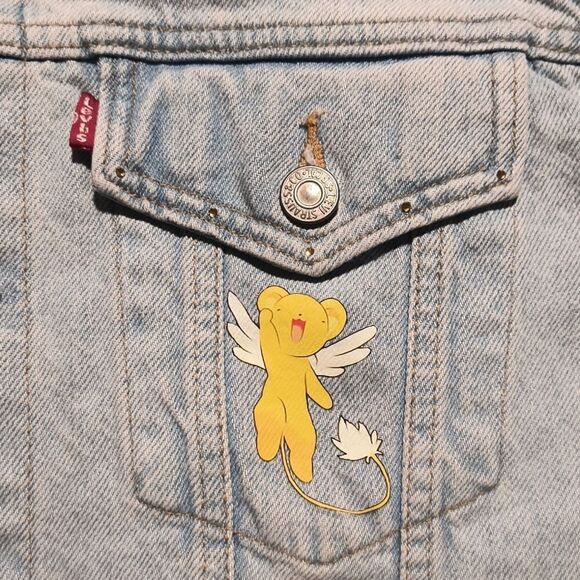 Plus Size Levi's Ex-Boyfriend Trucker Jack - Picture 4 of 4